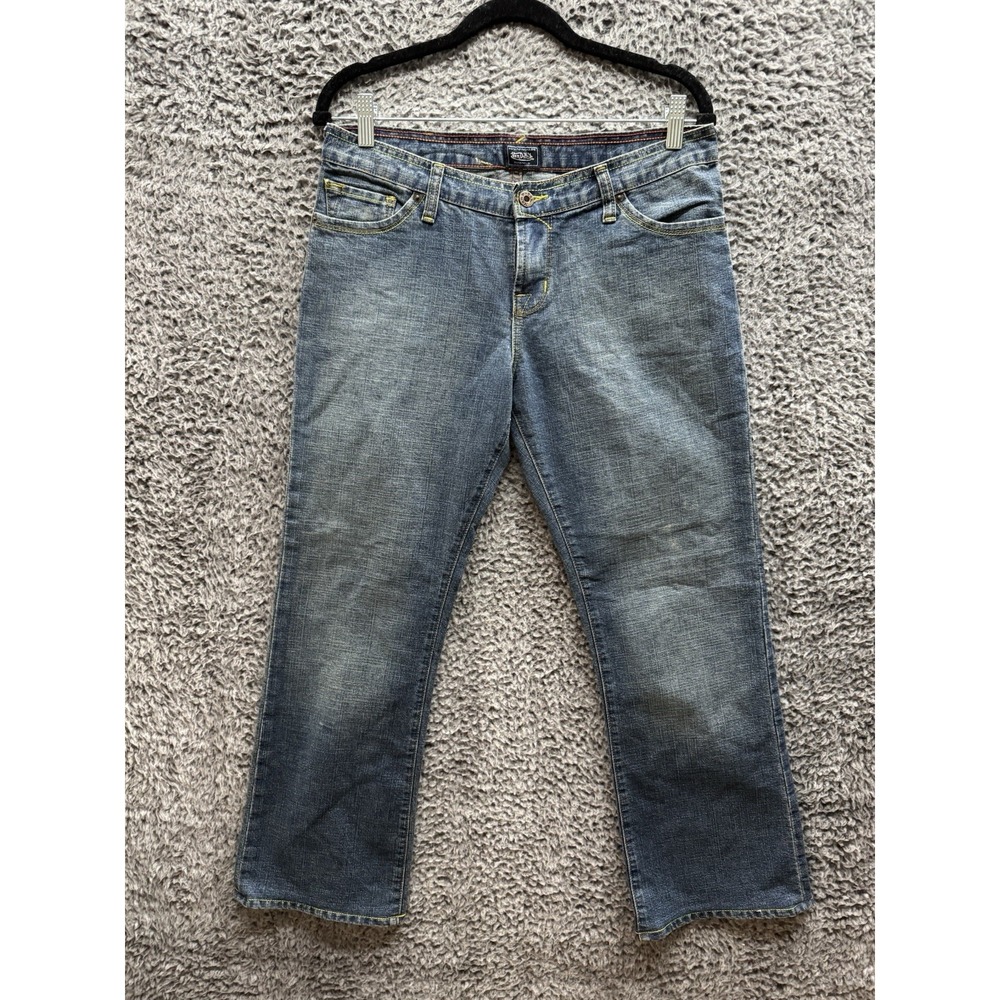 Von Dutch‎ Jeans Womens Size 31 Low Rise Boot Cut Flare Leg Cotton Vintage Y2K
